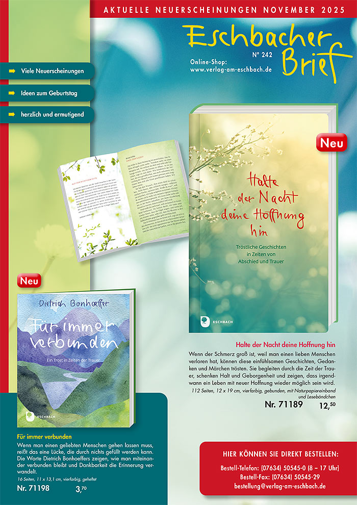 Hier können Sie das PDF zum Eschbacher Brief Nr. 242 öffnen Cover des Eschbacher Briefs Nr. 242