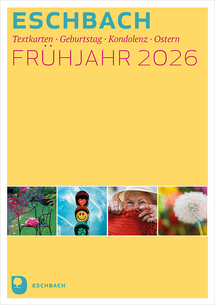 Hier können Sie das blätterbare PDF zur Vorschau Verlag am Eschbach Karten Frühjahr 2026 öffnen Cover der Vorschau Verlag am Eschbach Karten Frühjahr 2026